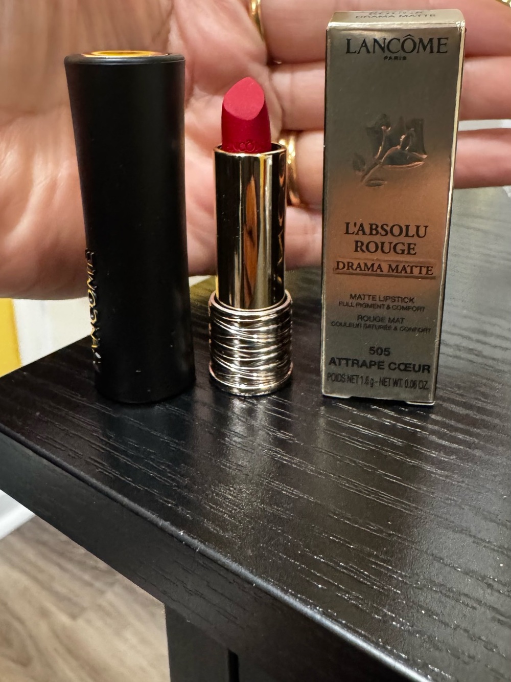 L'Absolu Rouge Drama Matte Lipstick - 505 Attrape Cœur (Red) mini